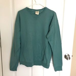 Teal sweatshirt